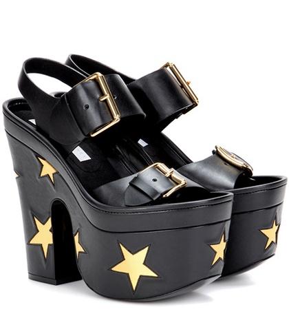 Stella Mccartney Embellished Platform Sandals