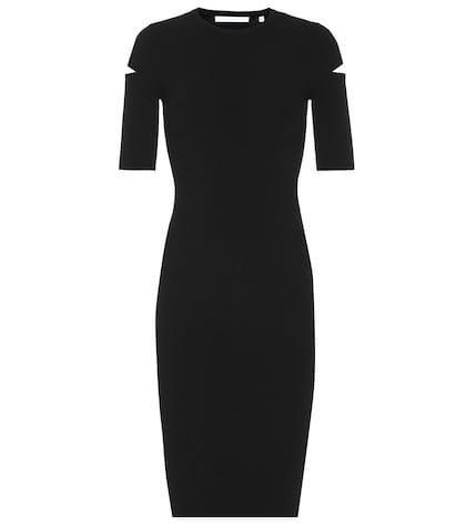 Helmut Lang Ribbed Jersey Dress