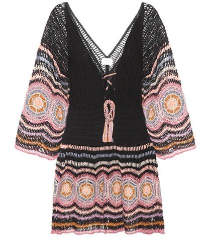 Roksanda Carly Crocheted Cotton Minidress