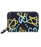 Alexander Mcqueen Guccighost Printed Leather Wallet