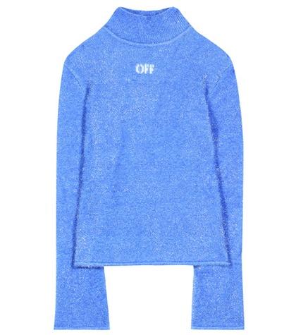 Off-white Turtleneck Sweater