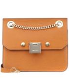 Attico Rebel/xb Leather Shoulder Bag