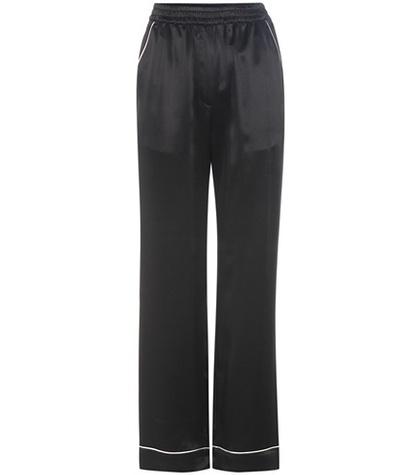 Dolce & Gabbana Silk-satin Trousers