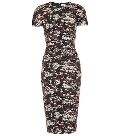 Victoria Beckham Jacquard Midi Dress
