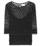 Dolce & Gabbana Ailley Macramé Lace Blouse