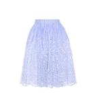 Vetements Embroidered Cotton Skirt