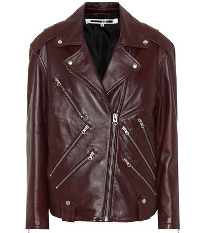 Mcq Alexander Mcqueen Leather Motorcycle Jacket