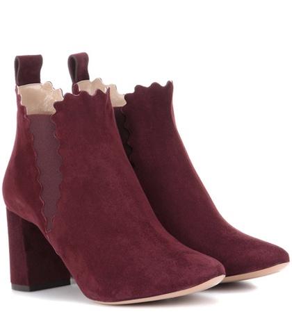 Thom Browne Lauren Suede Ankle Boots
