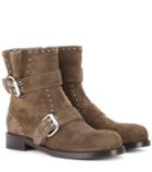Vince Blyss Suede Ankle Boots