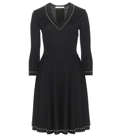 Givenchy Embellished Wool Dress