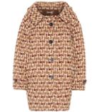 Miu Miu Tweed Cocoon Coat