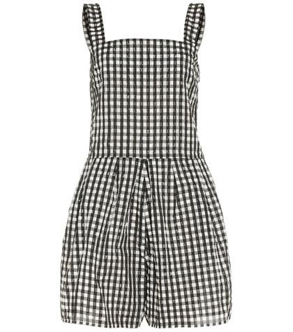 She Made Me Thomas Checked Playsuit