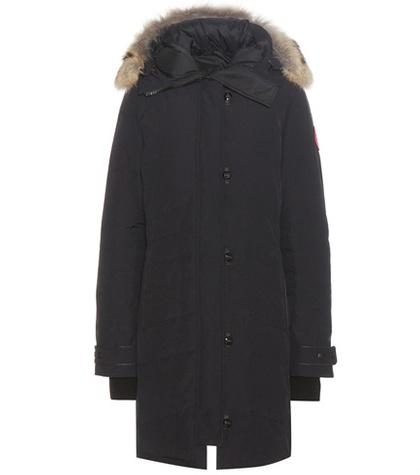 Canada Goose Lorette Down Coat With Fur-trimmed Hood
