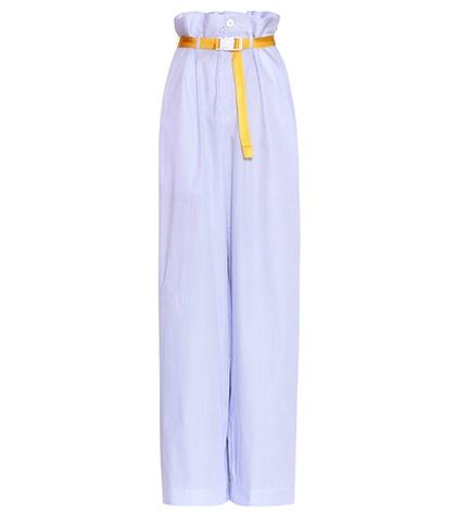 Maison Margiela Cotton Wide Leg Trousers