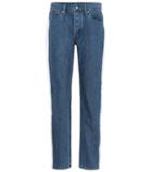 Valentino High-waisted Taped Jeans