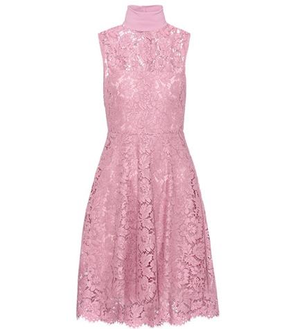 Valentino Sleeveless Lace Dress