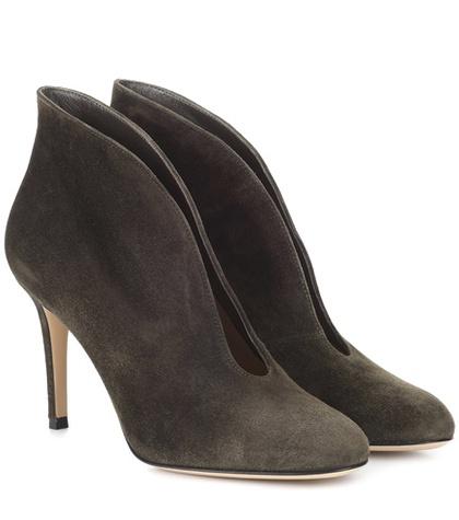 Gianvito Rossi Vamp 85 Suede Pumps