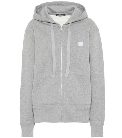 Acne Studios Ferris Zip Face Cotton Hoodie