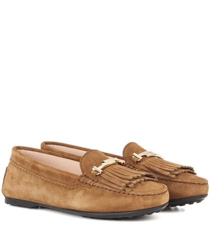 Tod's Suede Moccasins