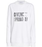 Givenchy Appliquéd Cotton-jersey Sweatshirt