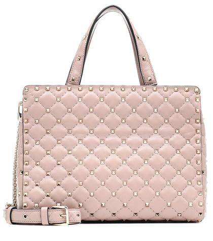 Valentino Garavani Valentino Garavani Rockstud Spike Leather Tote