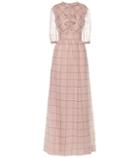 Self-portrait Silk Maxi Dress