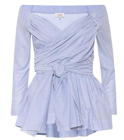 Marni Cotton Wrap Top