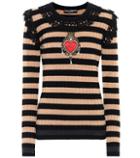 Dolce & Gabbana Wool And Cashmere Embellished Sweater