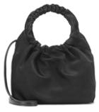 The Row Double Circle Small Satin Tote