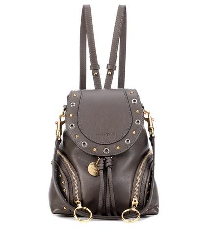 See By Chlo Olga Mini Studded Leather Backpack