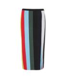 Diane Von Furstenberg Striped Pencil Skirt