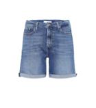 7 For All Mankind Boy High-rise Denim Shorts