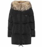 Saks Potts Fur-trimmed Quilted Down Jacket