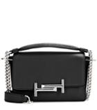 Dolce & Gabbana Double T Mini Leather Shoulder Bag