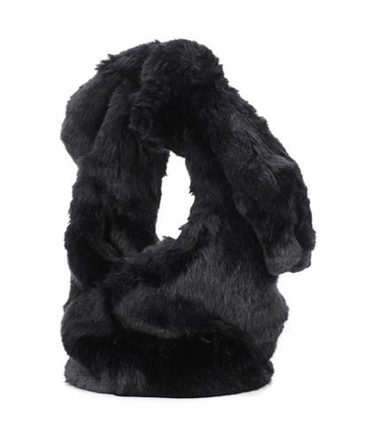 Valentino Faux-fur Bucket Bag