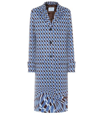 Prada Printed Coat