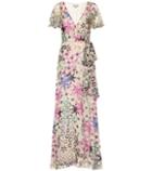 Temperley London Claudette Chiffon Wrap Dress