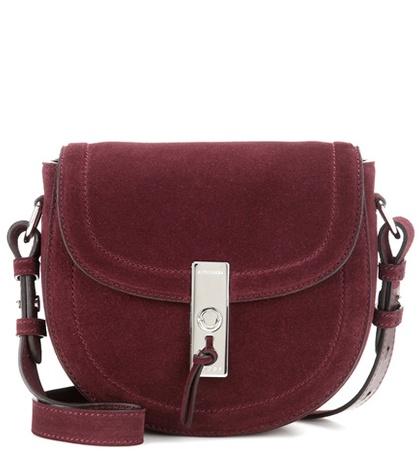 Altuzarra Ghianda Saddle Mini Suede Crossbody Bag