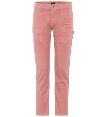 Balenciaga Leah Cropped Jeans