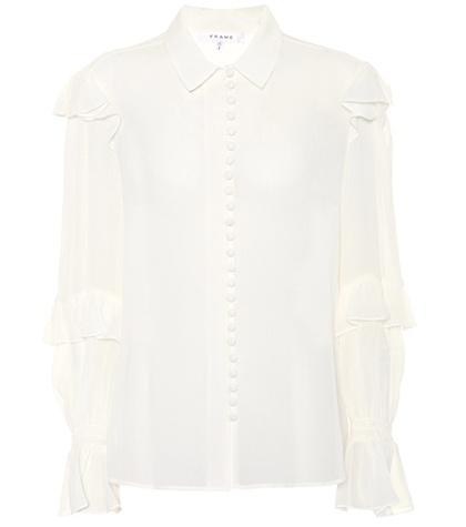 Frame Silk Blouse