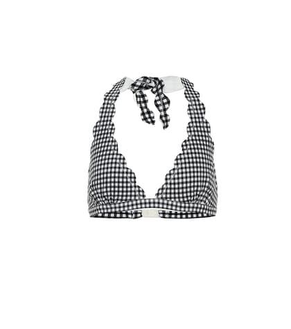 Marysia Spring Gingham Bikini Top