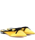 Rochas Satin Slippers