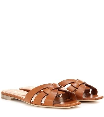 Salvatore Ferragamo Nu Pieds 05 Leather Sandals