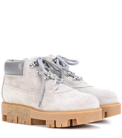 Acne Studios Exclusive To Mytheresa.com –  Tinne She Suede Ankle Boots