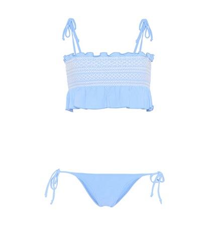 Lisa Marie Fernandez Selena Smocked Bikini