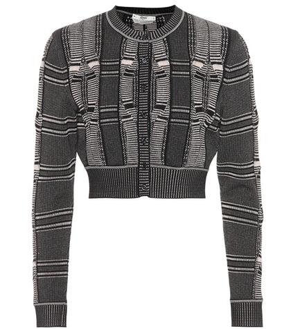 Fendi Cropped Cardigan