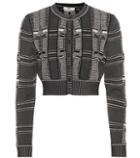 Fendi Cropped Cardigan