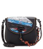 Proenza Schouler Car Embellished Turnlock Saddle Bag