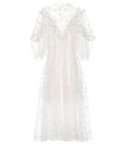 J Brand Embroidered Tulle Dress