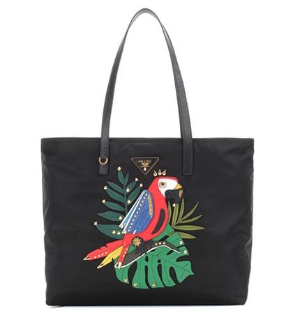 Prada Embellished Shopper